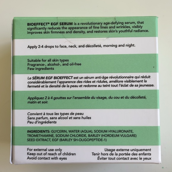 NIB BIOEffect EGF made in Iceland serum age defying trial size - Picture 4 of 5